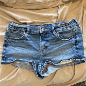 American Eagle Outfitters Light Blue Denim Short Shorts